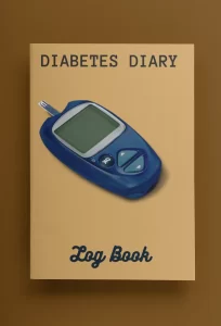 Diabetes Diary Log Book 102 pages- publish minds