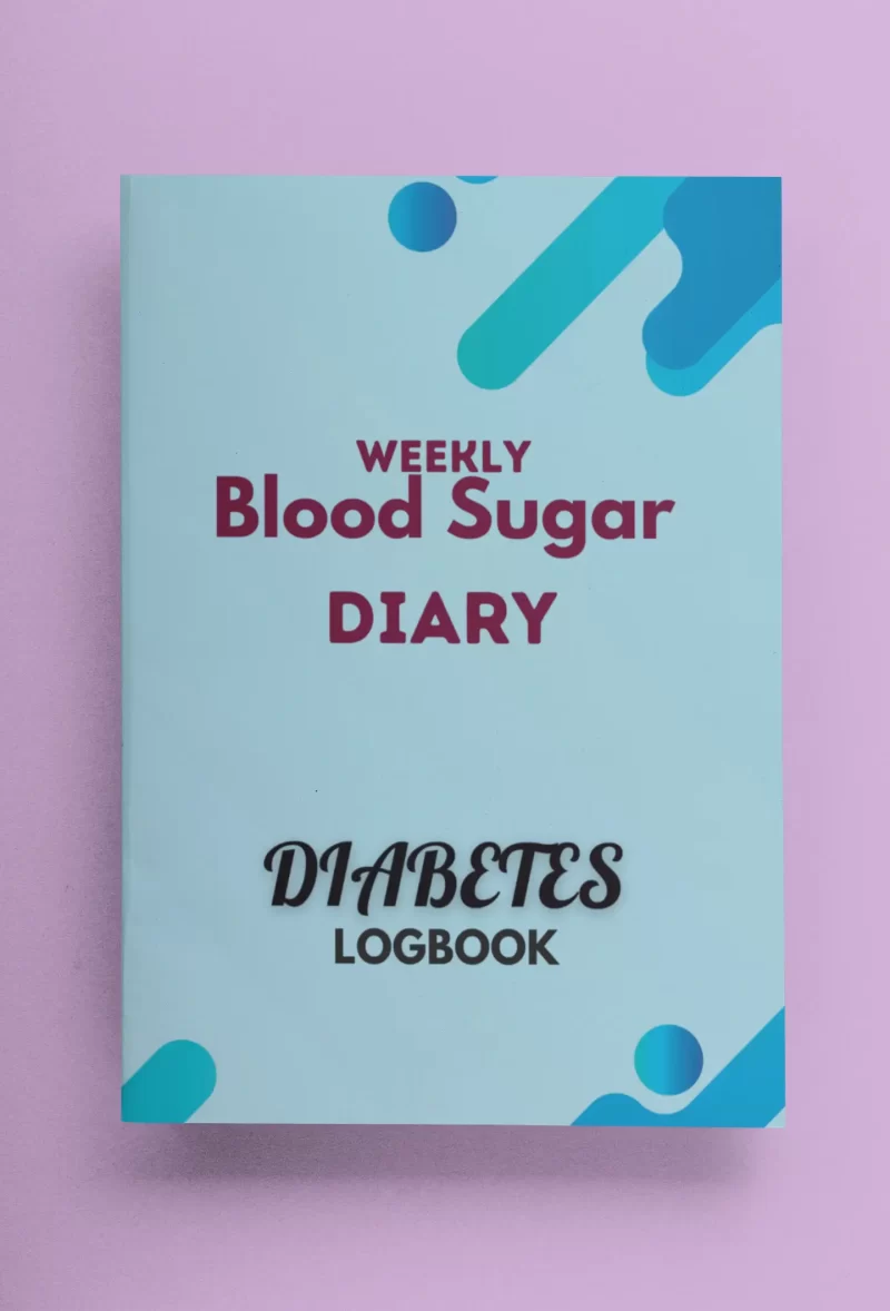 Weekly Blood Sugar Diary Diabetes Lobook 102 pages- publish minds