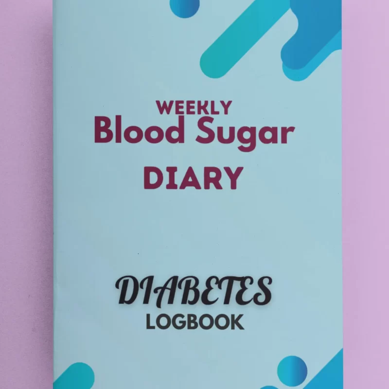 Weekly Blood Sugar Diary Diabetes Lobook 102 pages- publish minds