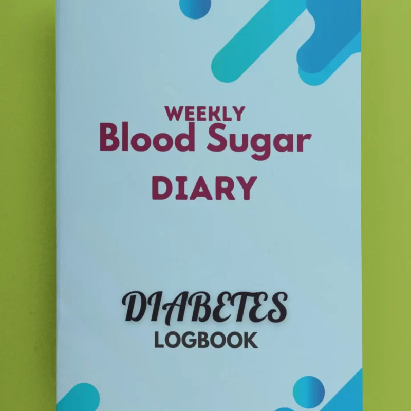 Weekly Blood Sugar Diary Diabetes Lobook 120 pages- publish minds