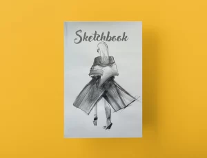 sketchbook- a girl on cover image - publish minds