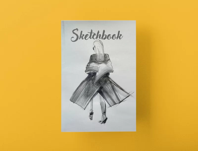 sketchbook- a girl on cover image - publish minds