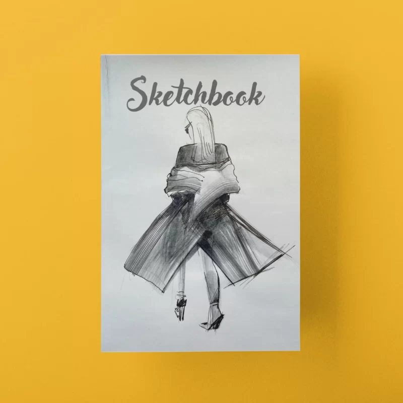 sketchbook- a girl on cover image - publish minds