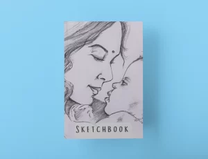 sketchbook-mother-with-her-adorable-on-cover-image-publish-minds